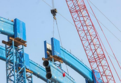 引江濟(jì)淮淮特大橋拱肋吊裝使用起重滑車