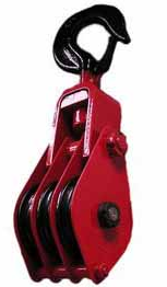 威海海濱路供排水管道改造工程使用起重滑車