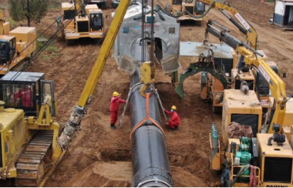 干線天然氣管道吊裝使用起重滑車