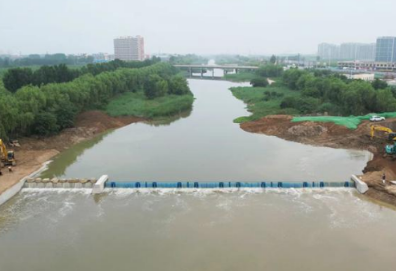 五支渠—洨河排洪暢通工程主體工程如期完工